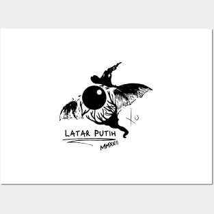 Witch Spooks X Latar Putih Posters and Art